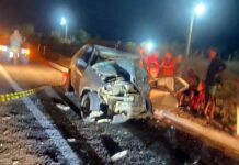 Grave acidente deixa um morto e dois feridos na BA 052, em Ipirá