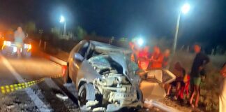 Grave acidente deixa um morto e dois feridos na BA 052, em Ipirá