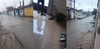 Moradores relatam transtornos causados pela chuva em diversos bairros de Feira de Santana