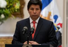 Ex-presidente do Peru é condenado a mais de 11 anos de prisão por tentativa de autogolpe