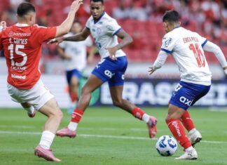 Bahia mostra poder de reação e empata com o Internacional no Beira-Rio