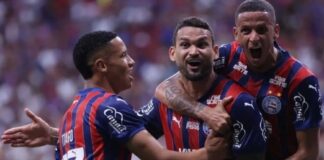 De virada é mais gostoso: Bahia vence RB Bragantino nos acréscimos pelo Brasileirão