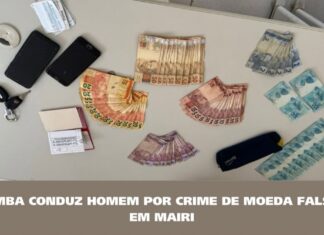 Homem é detido pela polícis com notas falsas em Mairi