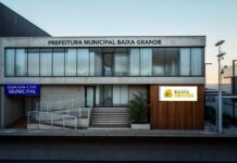 Veja vídeo: Com muita dignidade, prefeito Canário reconstrói prédio da Prefeitura de Baixa Grande