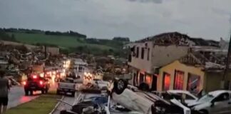 Tornado de nível 3 deixa 5 mortos e mais de 100 feridos no Paraná