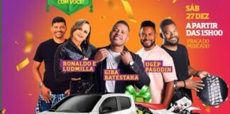 Com shows musicais, sorteio da campanha Natal Premiado CDL, será realizado nesta sexta 26