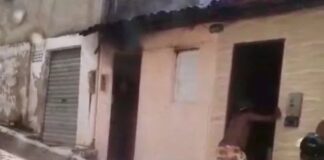 Homem morre após casa ser atingida por incêndio