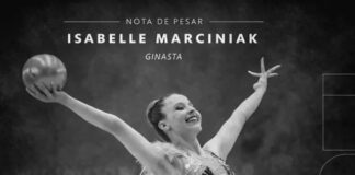 Morre aos 18 anos, Isabelle Marciniak, campeã brasileira de ginástica rítmica