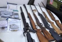 Quatro pessoas são presas durante operação em região da Chapada Diamantina; drogas e armas foram apreendidas