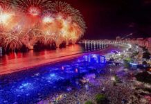 Réveillon de Copacabana terá shows de Gilberto Gil e Ney Matogrosso