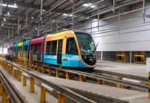 Jerônimo Rodrigues apresenta os trens do VLT nesta quarta (3), em Salvador