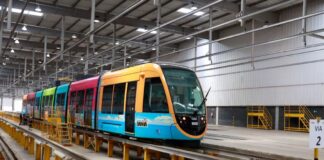 Jerônimo Rodrigues apresenta os trens do VLT nesta quarta (3), em Salvador