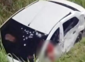 Casal morre e bebê fica em estado gravíssimo após veículo da família sofrer ataque a tiros no Rio de Janeiro