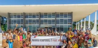 Indígenas promovem mobilização em todo o país contra marco temporal