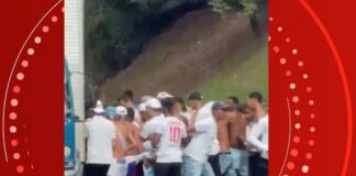 Homem é espancado por integrantes de torcida organizada momentos antes de jogo do Bahia em Salvador
