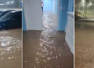 #Videos: Mais de três horas de chuva intensa expõem falhas na drenagem urbana e alagam bairros de Itaberaba