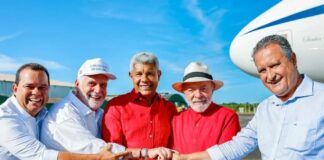 Geraldo Júnior participa de ato do MST com Lula e destaca avanço da reforma agrária