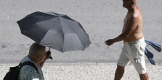 Rio de Janeiro pode chegar a 39ºC no domingo