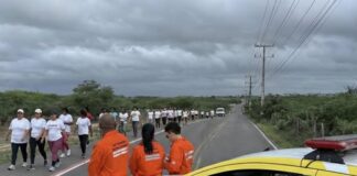 DETRAN-BA apoiou a Caminhada do JANEIRO BRANCO em Ipirá