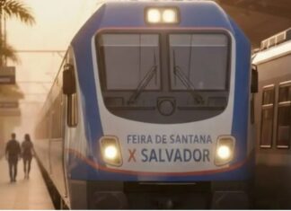Projeto de trem Feira-Salvador de R$ 7 bilhões aguarda assinatura ministerial para ser iniciado