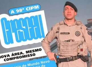 Mundo Novo é incluso oficialmente a área de atuação da 98ª CIPM