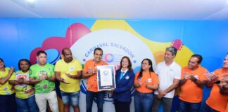 Carnaval de Salvador entra de novo para o Guinness World Record