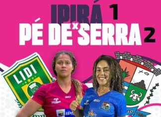 Copa Jacuípe Feminina: Pé de Serra vence fora de casa e larga na frente na final