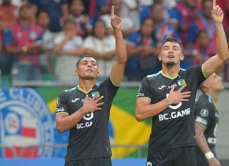 Bahia vence no tempo normal, mas cai nos pênaltis e dá adeus à Libertadores