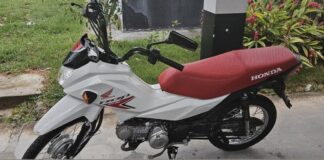 PMBA recupera motocicleta com restrição de roubo /furto em Ipirá