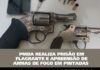 Policiais da 98ª CIPM prendeem flagrante, suspeito de tentativa de homicídio no município de Pintadas