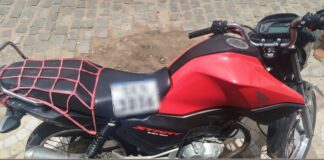 PMBA recupera veículo com restrição de roubo/furto e prende suspeito por receptação em Serra Preta