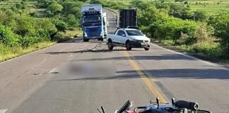 Motociclista morre após colisão com carro na BR-116 Norte