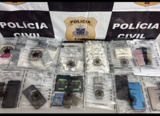 Polícia Civil prende três suspeitos der tráfico de drogas