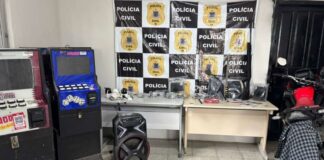 Operação In Nominus Legis: polícia apreende drogras, armas, animais e prende quatro pessoas em Santo Estêvão