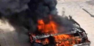 Incêndio atinge garagem da Viação Cidade Sol em Irecê e destrói três ônibus