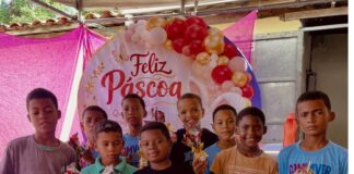 Projeto COMVIVER promoveu sábado especial de Páscoa para crianças em Ipirá