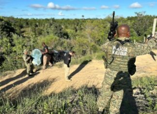 PF, PRF, SSP e FN deflagram 2 operações contra invasão de terra na Bahia