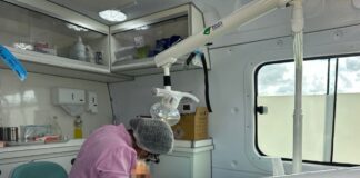 Unidade Odontológica Móvel realiza atendimentos no povoado da Conceição, em Ipirá