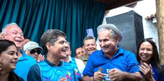 ACM Neto e Coronel participam de primeiro evento no interior após lançamento da chapa