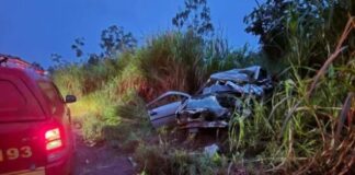 Acidente que matou jogador e dois filhos na BR-354 foi causado por possível aquaplanagem