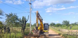 Nova adutora proporcionará segurança hídrica para população de Nova Fátima e Pé de Serra