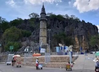 ‘A gruta não corre risco de desabar’, assegura padre do Santuário do Bom Jesus da Lapa