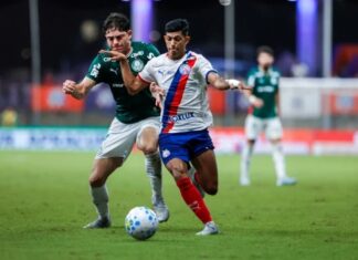 Bahia perde invencibilidade em casa para o Palmeiras