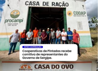 Cooperativa de Pintadas recebe comitiva de representantes do Governo de Sergipe