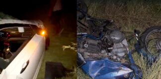 Motociclista morre após ser atingido por carro na BA-120